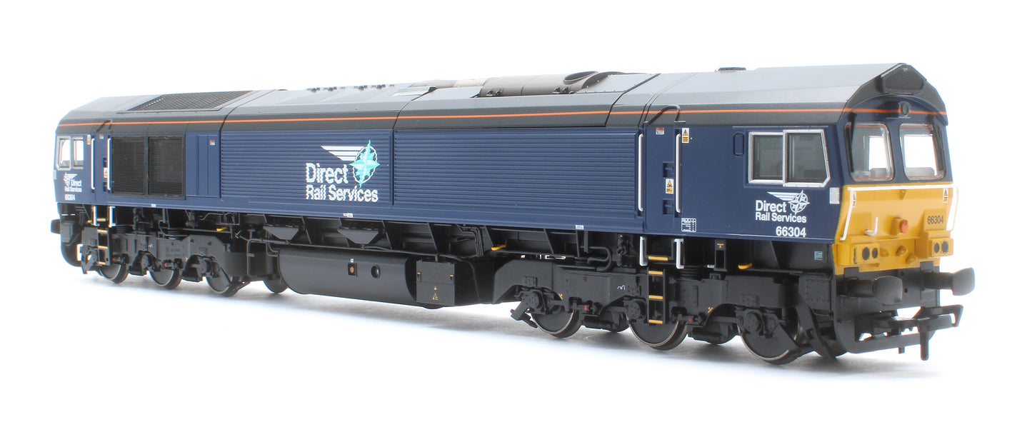 Class 66/3 66304 DRS Compass (Small Logo) Diesel Locomotive - DCC Sound