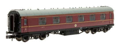 Pre-Owned 374-845C Stanier First Corridor LMS Crimson Lake '1055'