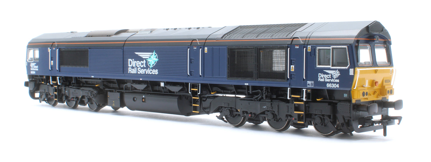 Class 66/3 66304 DRS Compass (Small Logo) Diesel Locomotive - DCC Sound