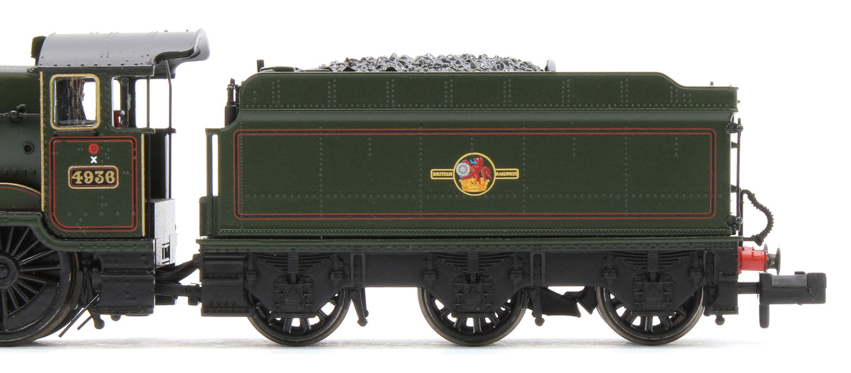372-011 GWR 49XX 'Hall' 4936 'Kinlet Hall' BR Lined Green (Late Crest) Steam Locomotive