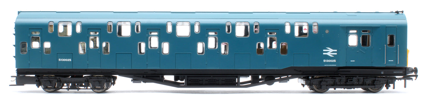Bulleid Class 4DD Double Decker 4 Car EMU 4001/4901 BR Blue with Full Yellow Ends - Sound Fitted