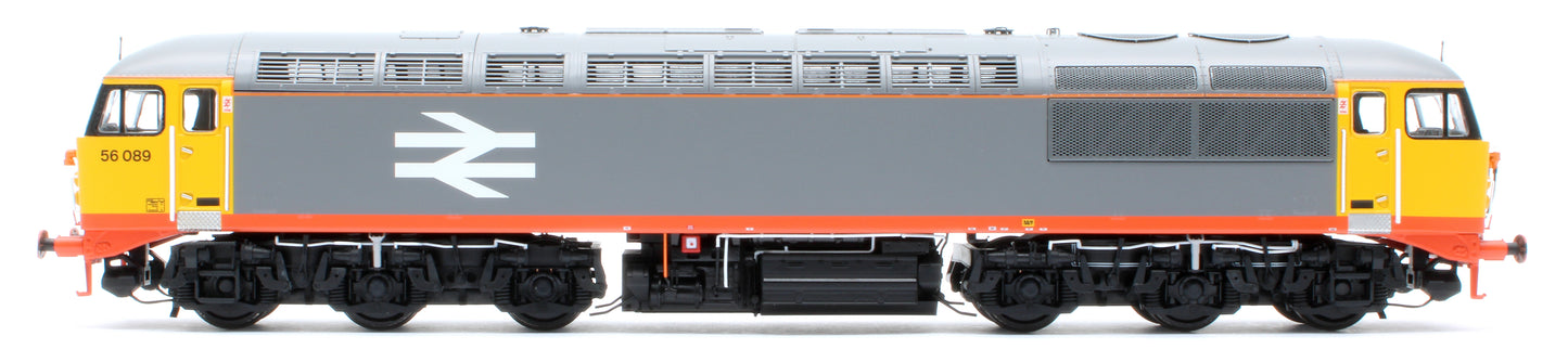 CM - 56089 - RSR SF Class 56 BR Railfreight Grey No.56089 (with Red Stripe) Diesel Locomotive - DCC Sound