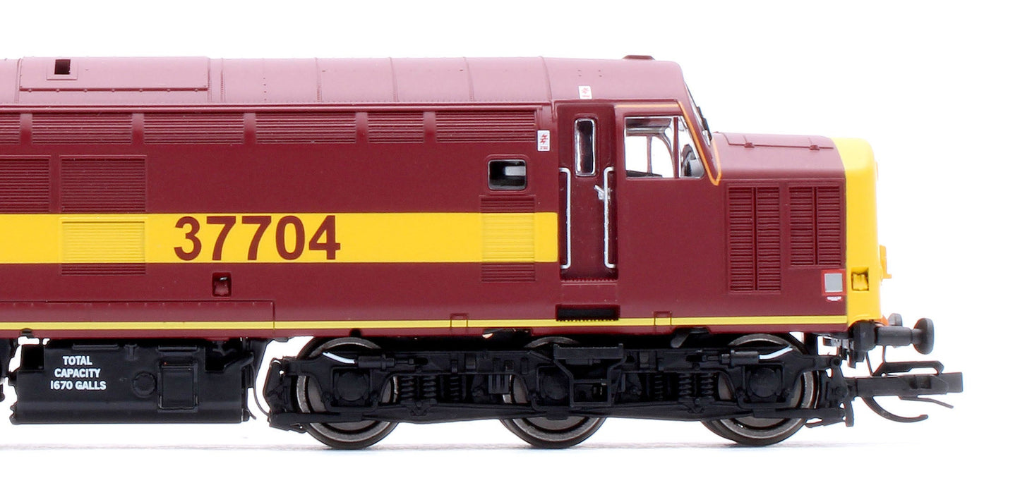 Pre-Owned TT3037M Class 37 EWS Co-Co No.37704 Diesel Electric Locomotive