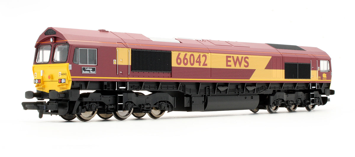 Pre-Owned Class 66042 EWS 'Lafarge Buddon Wood' Diesel Locomotive