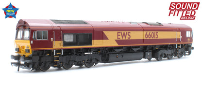 Pre-Owned 50-000SFX Class 66/0 66015 EWS Diesel Locomotive - Deluxe DCC Sound