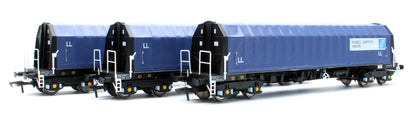 PXA01 TP(C) Set of 3 PXA Steel Coil Carrier PD Blue with LL Lettering No.3041/3051/3057