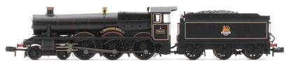 372-451SF GWR 'Modified Hall' 7904 'Fountains Hall' BR Lined Black (Early Emblem) Steam Locomotive - DCC Sound