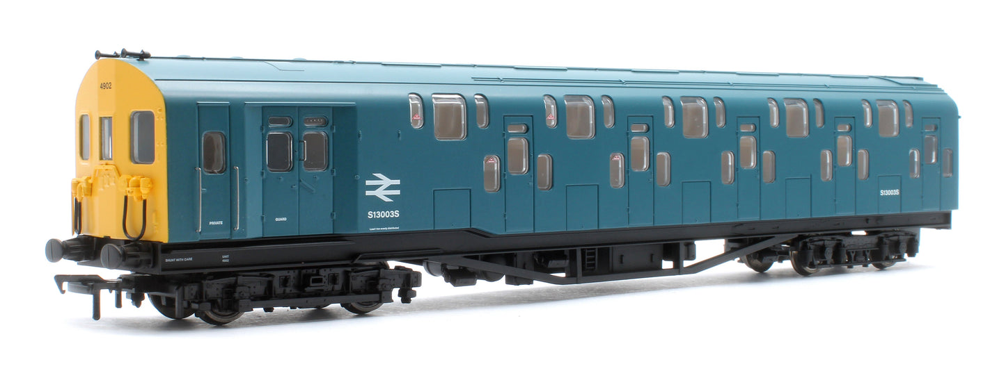 Pre-Owned KRM-4DD-OO-R-2-B Bulleid Class 4DD Double Decker 4 Car EMU 4002/4902 BR Blue with Full Yellow Ends