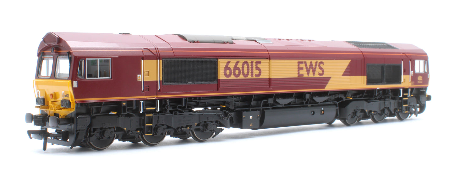 Class 66/0 66015 EWS Diesel Locomotive