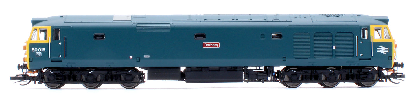 Class 50 BR Blue Barham 50016 Diesel Locomotive
