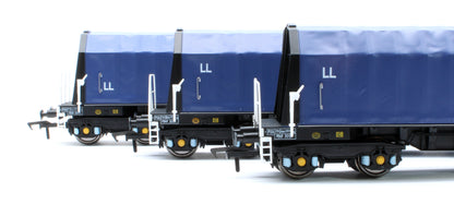 PXA01 TP(C) Set of 3 PXA Steel Coil Carrier PD Blue with LL Lettering No.3041/3051/3057