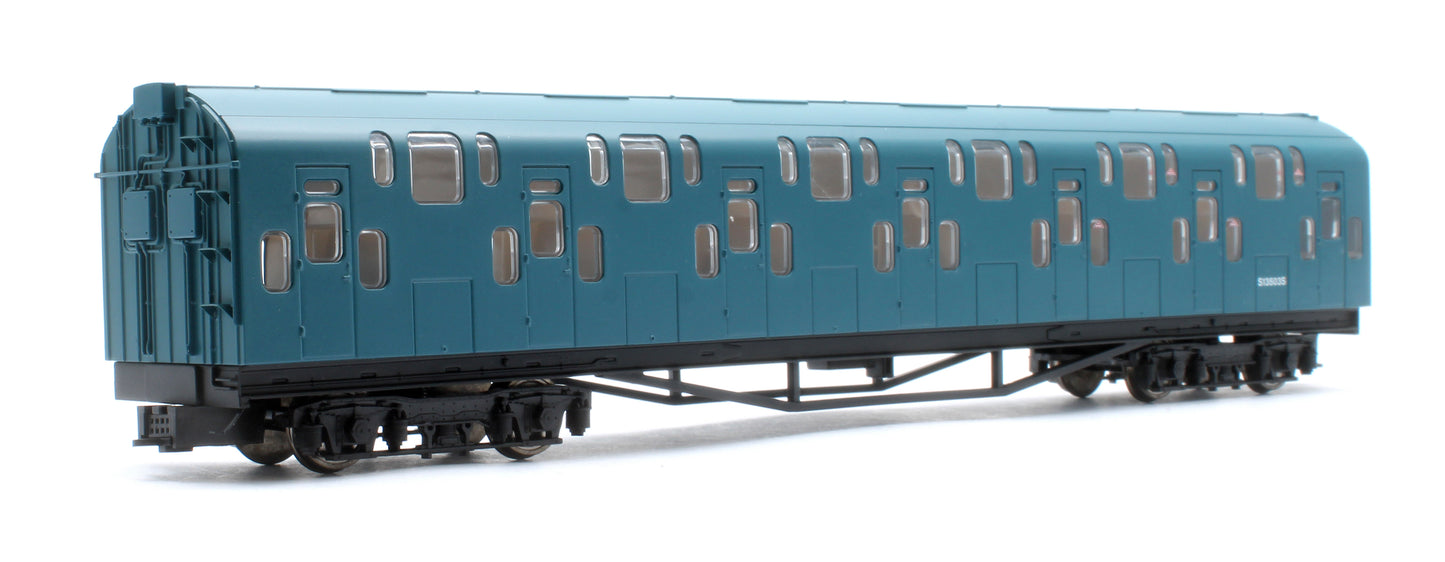 Bulleid Class 4DD Double Decker 4 Car EMU 4002/4902 BR Blue with Full Yellow Ends - DCC Fitted