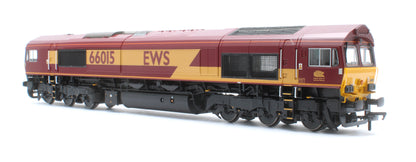 Class 66/0 66015 EWS Diesel Locomotive - DCC Sound