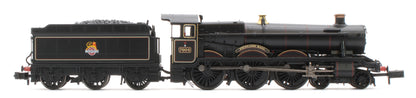 372-451SF GWR 'Modified Hall' 7904 'Fountains Hall' BR Lined Black (Early Emblem) Steam Locomotive - DCC Sound
