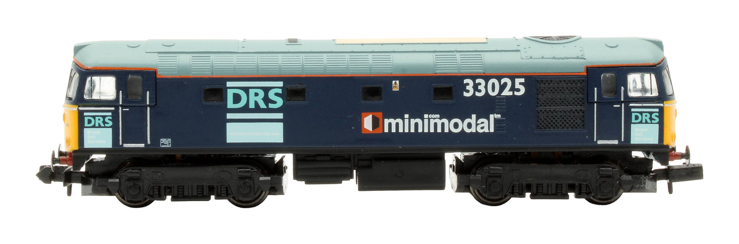Pre-Owned 371-125K DRS Blue Class 33 33025 Diesel Locomotive