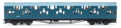 Bulleid Class 4DD Double Decker 4 Car EMU 4002/4902 BR Blue with Full Yellow Ends - Sound Fitted