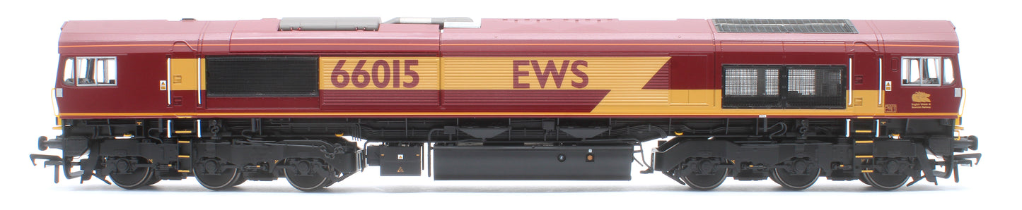 Class 66/0 66015 EWS Diesel Locomotive - DCC Sound