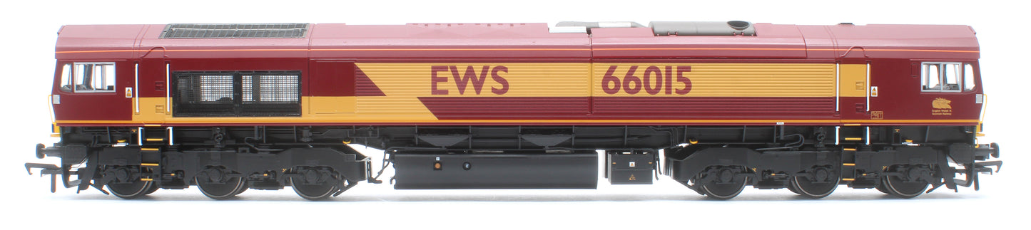 Class 66/0 66015 EWS Diesel Locomotive - Deluxe DCC Sound