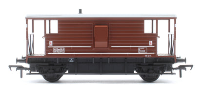 LMS 20T Brake Van BR Bauxite (Late) No. M731723
