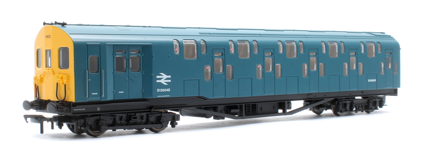 Bulleid Class 4DD Double Decker 4 Car EMU 4002/4902 BR Blue with Full Yellow Ends