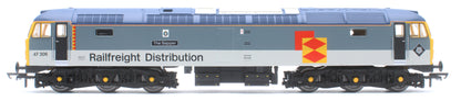 R30440TXS RailRoad Class 47 Railfreight Distribution 'The Sapper' 47306 Diesel Locomotive - DCC Sound