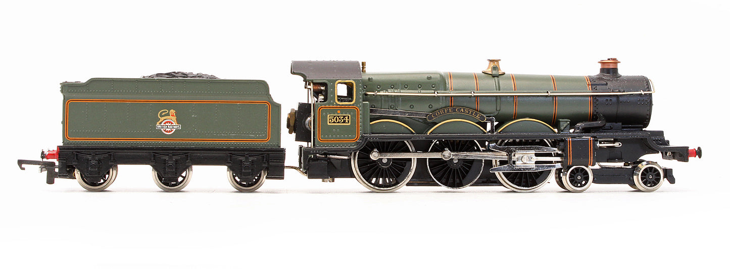 Pre-Owned W2417 BR Green 4-6-0 Castle Class 'Corfe Castle' 5034 Steam Locomotive - Special Limited Edition