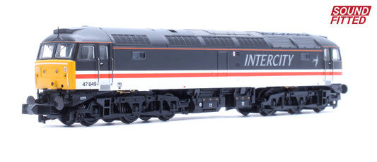 Class 47/4 47849 BR InterCity (Swallow) Diesel Locomotive - DCC Sound