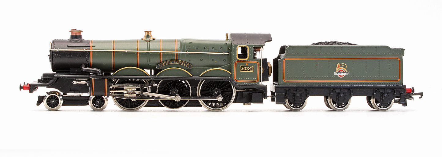 Pre-Owned W2417 BR Green 4-6-0 Castle Class 'Corfe Castle' 5034 Steam Locomotive - Special Limited Edition