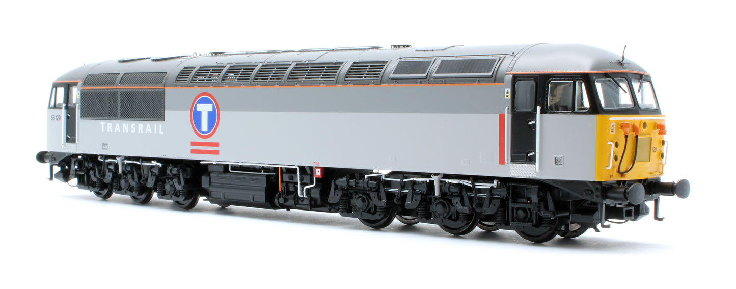 CM - 56129 - TGT SF Class 56 Triple Grey Transrail No.56129 Diesel Locomotive - DCC Sound
