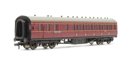 Pre-Owned 34-226B 57' Corridor Brake End Coach LMS Crimson '5328'