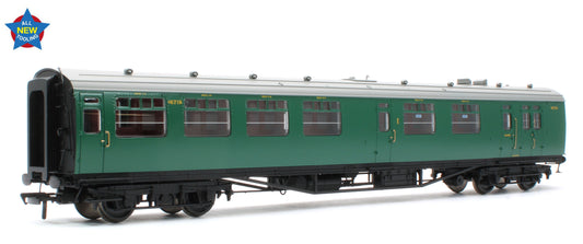 34-760 SR Bulleid Brake Composite Corridor 10" Vents BR (Ex-SR) Malachite Green No.S6718