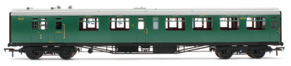 34-760 SR Bulleid Brake Composite Corridor 10" Vents BR (Ex-SR) Malachite Green No.S6718