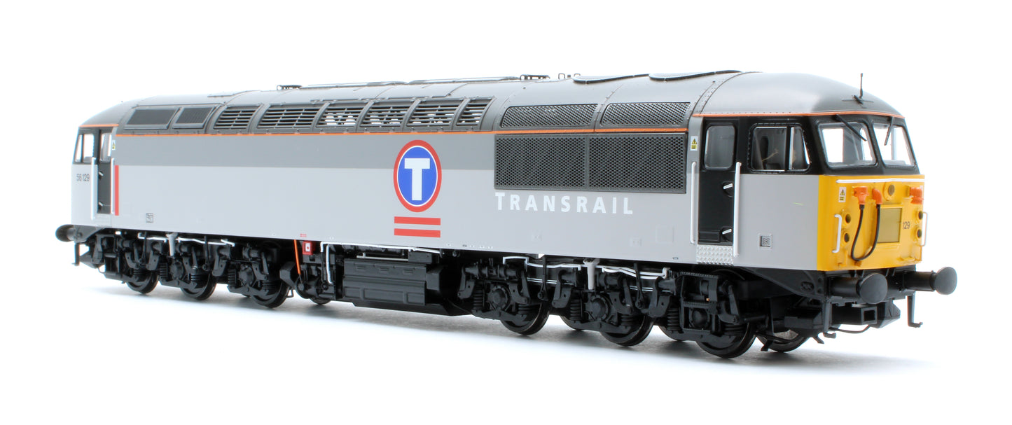 CM - 56129 - TGT SF Class 56 Triple Grey Transrail No.56129 Diesel Locomotive - DCC Sound