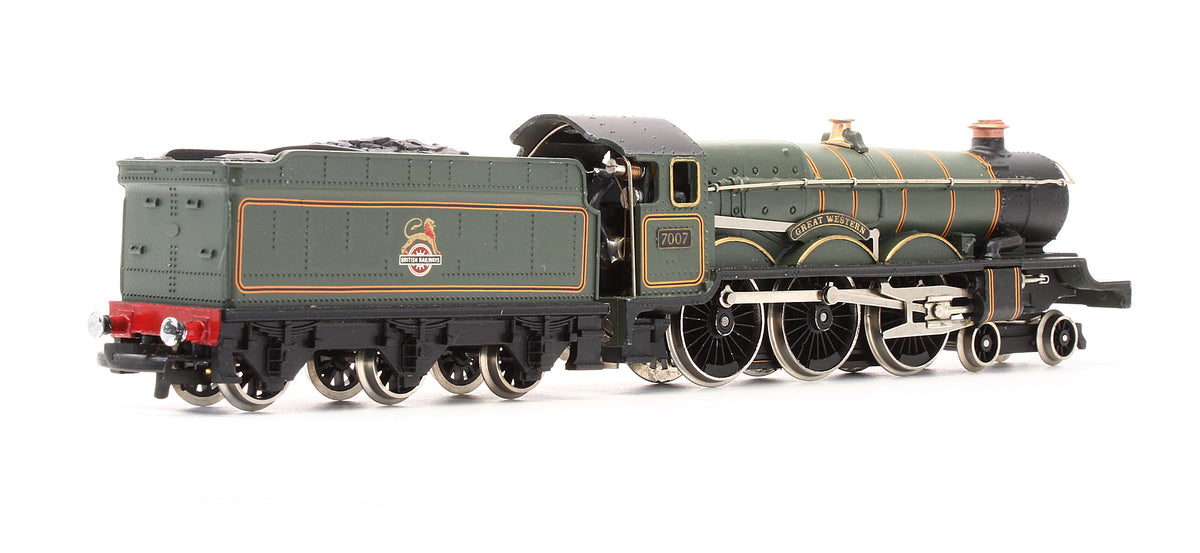 Pre-Owned W2400 BR Green 4-6-0 Castle Class 'Great Western' 7007 Steam Locomotive - Limited Edition