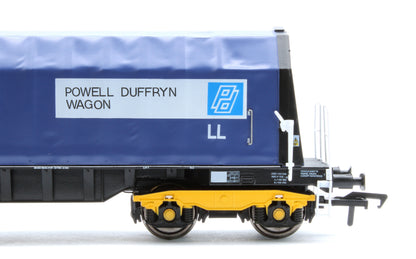 PXA01 TP(D) Set of 3 PXA Steel Coil Carrier PD Blue Tops Code JSA, Yellow Bogies & OHLW Sticker No.3032/3055/3041