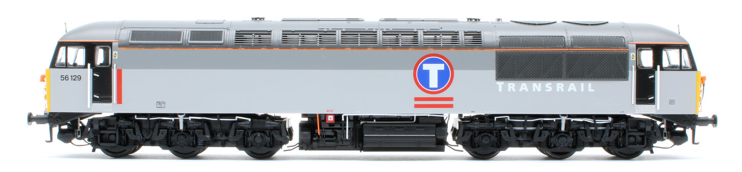 CM - 56129 - TGT SF Class 56 Triple Grey Transrail No.56129 Diesel Locomotive - DCC Sound