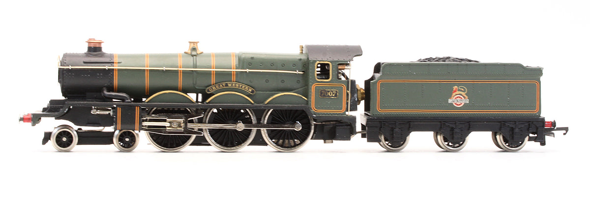 Pre-Owned W2400 BR Green 4-6-0 Castle Class 'Great Western' 7007 Steam Locomotive - Limited Edition