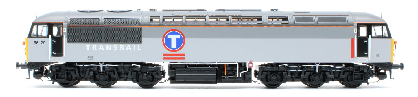 CM - 56129 - TGT Class 56 Triple Grey Transrail No.56129 Diesel Locomotive