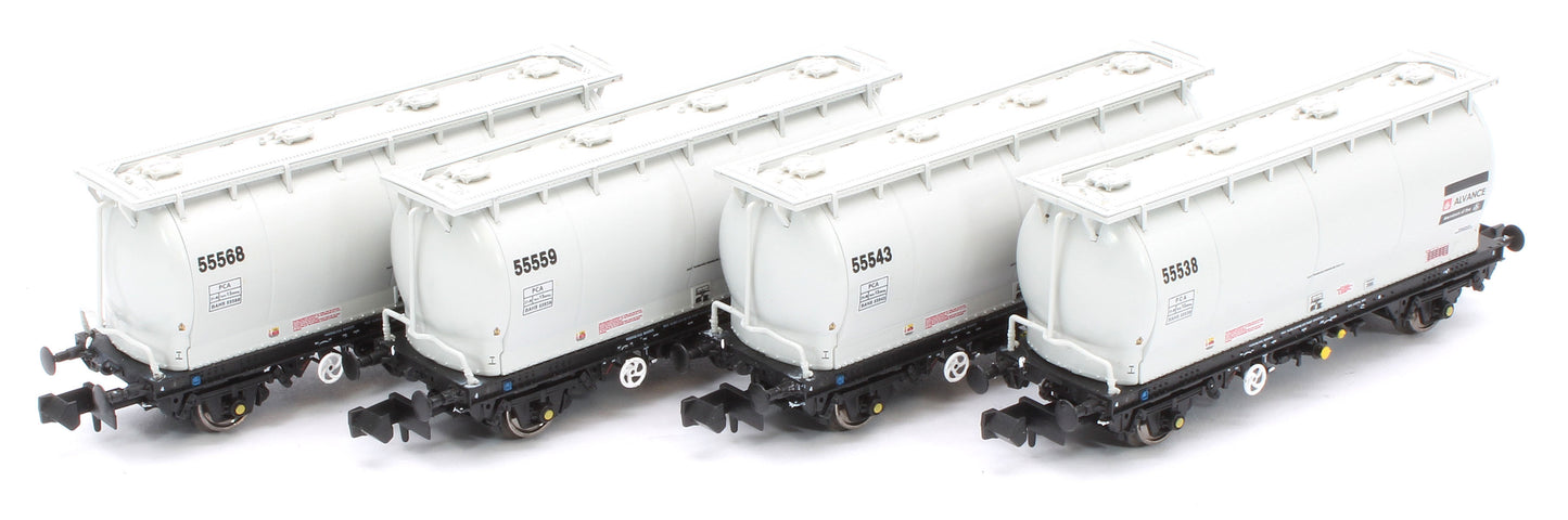 RT-PCA20-205P Pack of 4 Alvance branded PCA tanks (no ladders). Numbers: 55538, 55543, 55559, 55568