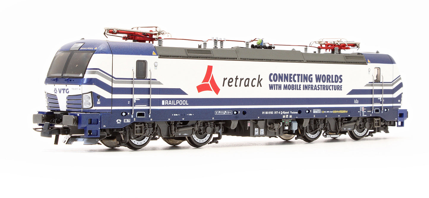 Pre-Owned 70728 VTG Retrack 193 817-4 Electric Locomotive