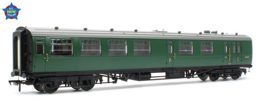 34-761 SR Bulleid Brake Composite Corridor 10" Vents BR (SR) Green No.S6733S