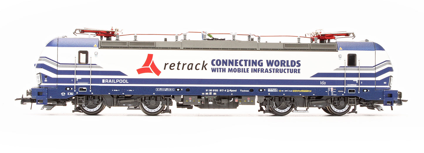 Pre-Owned 70728 VTG Retrack 193 817-4 Electric Locomotive
