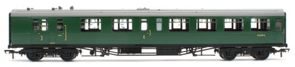 34-761 SR Bulleid Brake Composite Corridor 10" Vents BR (SR) Green No.S6733S