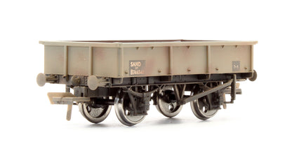 Pre-Owned 37-353A 13 Ton Steel Sand Tippler Wagon BR Grey 'B746548' - Weathered