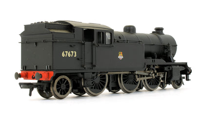 Pre-Owned 31-609 V3 Tank 67673 BR Plain Black Early Emblem With Westinghouse Pump Steam Locomotive