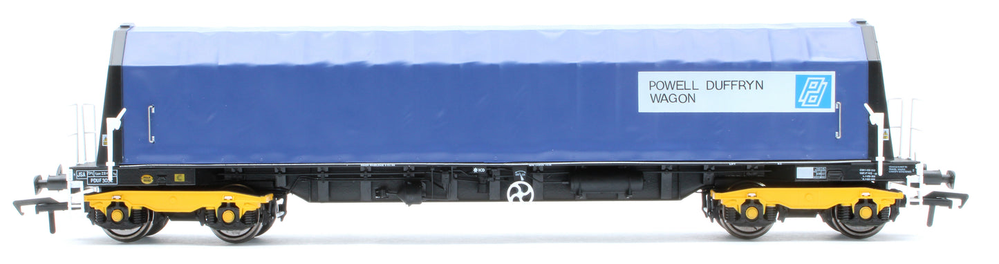 PXA01 TP(D) Set of 3 PXA Steel Coil Carrier PD Blue Tops Code JSA, Yellow Bogies & OHLW Sticker No.3032/3055/3041