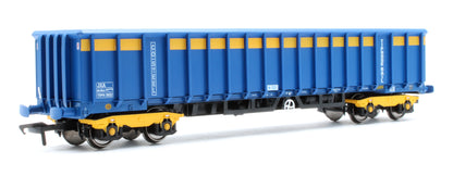 JXA01 TP(S) Single JXA Bogie Scrap Wagon TIPH Blue As Converted w/Yellow Band No.3022