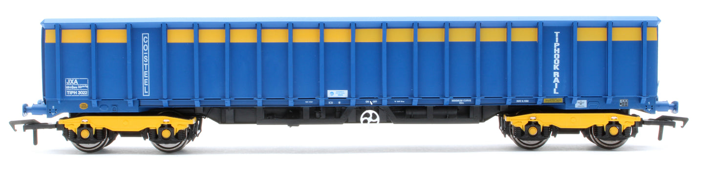 JXA01 TP(S) Single JXA Bogie Scrap Wagon TIPH Blue As Converted w/Yellow Band No.3022