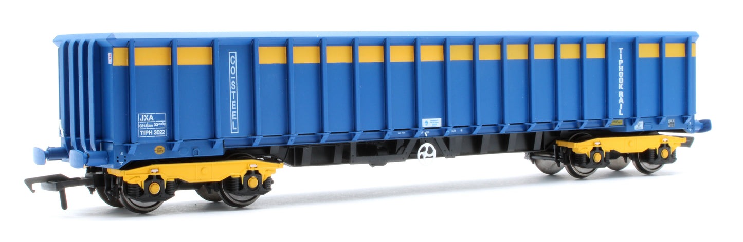 JXA01 TP(S) Single JXA Bogie Scrap Wagon TIPH Blue As Converted w/Yellow Band No.3022