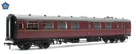 34-762 SR Bulleid Brake Composite Corridor 10" Vents BR Maroon No.W6715W